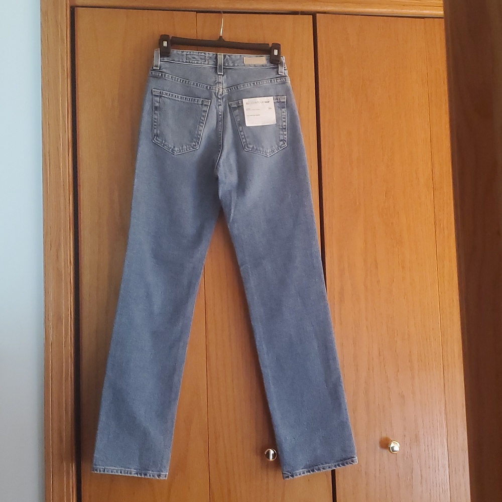 AG ALEXXIS VINTAGE HIGH WAIST STRAIGHT JEANS ,24 , ATHENS - Picture 3 of 10
